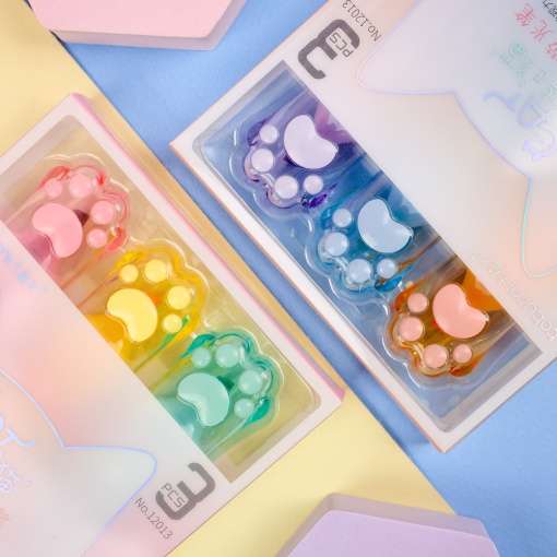 Набор маркеров "Lucky cat claw" 12013, 3шт. в ассортименте 