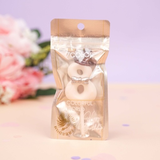 Свеча-цифра для торта "Mr. White", 8 оптом