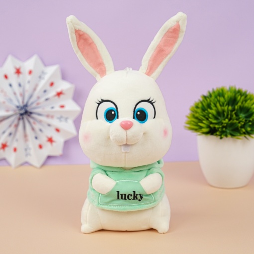 Мягкая игрушка "Lucky Bunny" зеленый, 30 см
