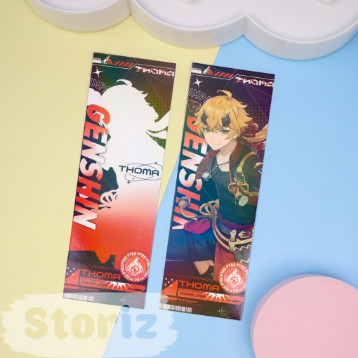 Закладка "Genshin" Тома 7х21см