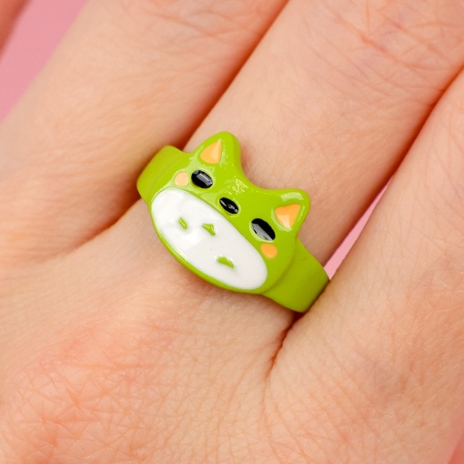 Кольцо "Тоторо", зеленый