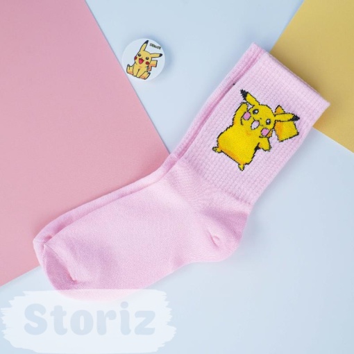 Носки "Pokemon" розовый, р.37-39