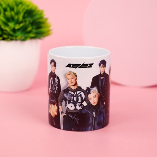 Кружка "K-pop" Ateez 300 мл оптом со склада!