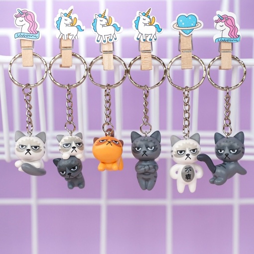 Брелок "Angry cat"