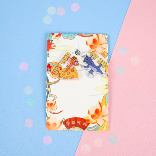 Брелок акриловый "Кот&Мышка" №12