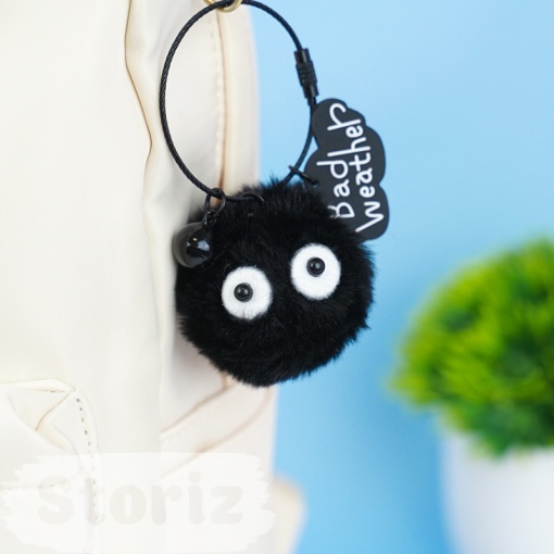 Мягкий брелок "Уголек" style one, 5 см