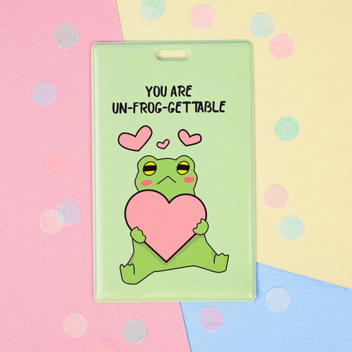 Чехол для карты "Лягушка" STORIZ