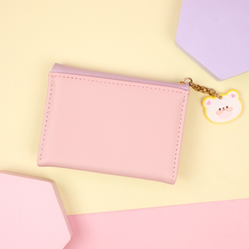 Мини-кошелек "Bear" фиолетовый