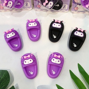 Набор стирательных резинок "Тапочки Куро" №3065, в асс-те 18уп