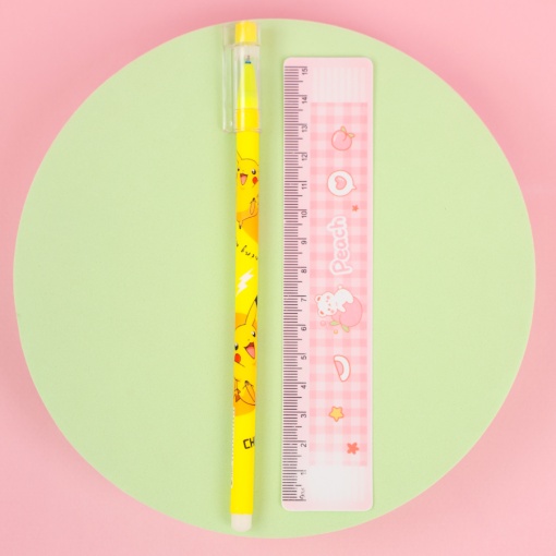 Ручка со стирающимися чернилами и стирашка "Pokemon" №21011