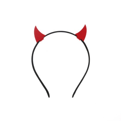 Ободок "Devil", красный