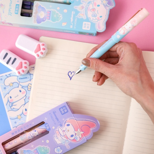 Перьевая ручка со сменными чернилами "Sanre"