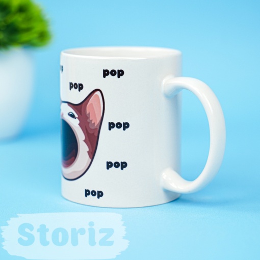 Кружка "Pop Cat" 330 мл оптом со склада!