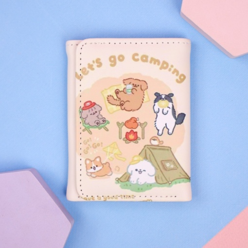 Мини-кошелек "Camping" Собачки