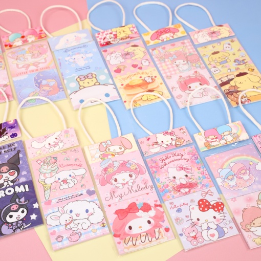 Набор стикеров для заметок "Санрё", 30 листов, в ассортименте 