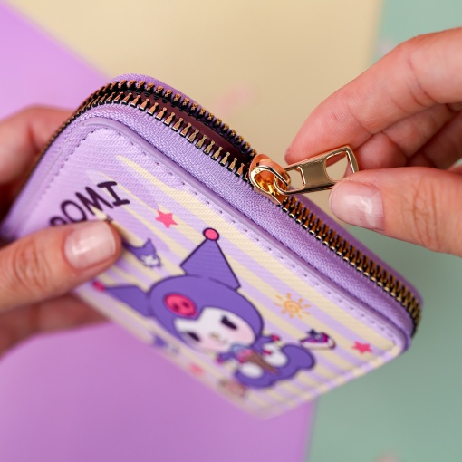 Кошелек "Куро" SLY-2106, фиолетовый