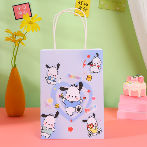 Подарочный пакет "My Mld" Pochacco, голубой, 27х21х11 см