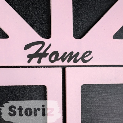 Доска для записей "Home", розовый  оптом