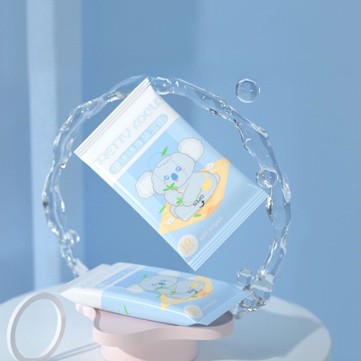 Влажные салфетки "Коала" 1 уп. по 10шт.