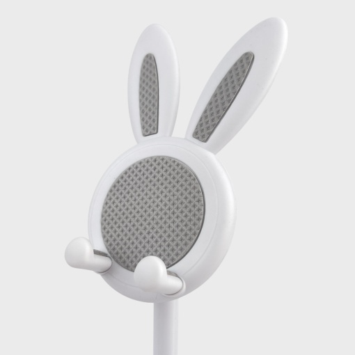 Подставка для телефона "Зайка" белый