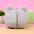 Мягкая игрушка-подушка "Кот" серый, 30 см