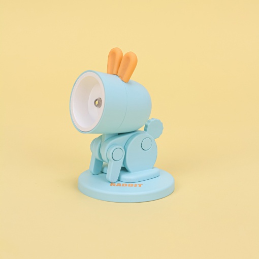 Мини-лампа "Bunny" голубой оптом