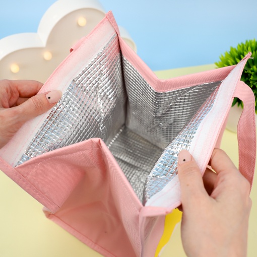 Термосумка "Hello Happy" розовый