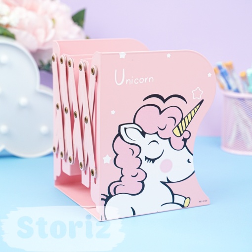 Подставка под книги "Unicorn" розовый оптом