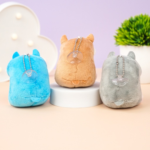 Мягкий брелок "Хомяк" 10 см