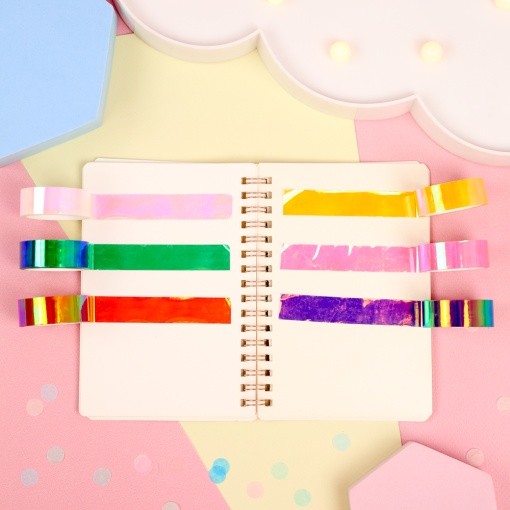 Декоративный скотч "Color" 5м, в ассортименте 1 шт.