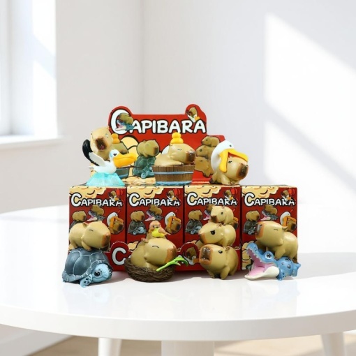 Набор фигурок "Capybara" life. в ассортименте 7шт оптом