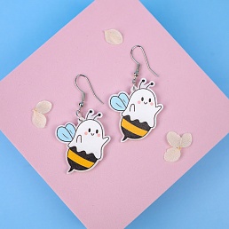Серьги "Cute Bee" C62