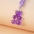 Ожерелье "Bear" сине-фиолетовая 