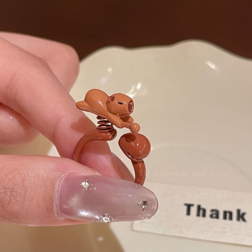 Кольцо "Звоночек" капибара