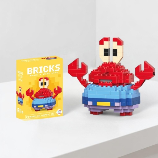 Конструктор "Briks Mr Krabs" №2601-43 (150 деталей)