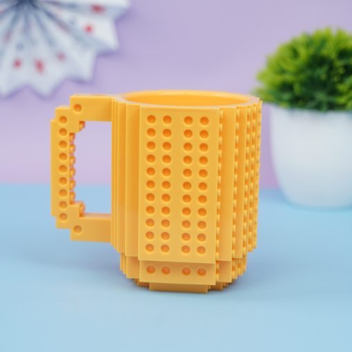 Кружка-конструктор желтый оптом со склада!