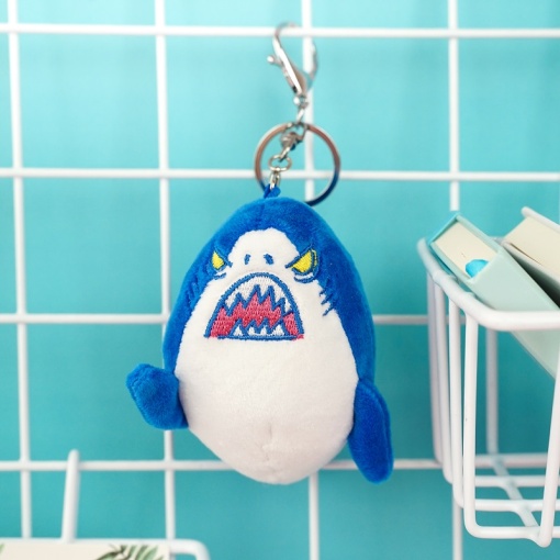 Мягкий брелок "Angry Shark" 14 см