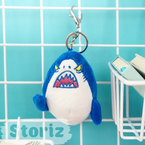 Мягкий брелок "Angry Shark" 14 см