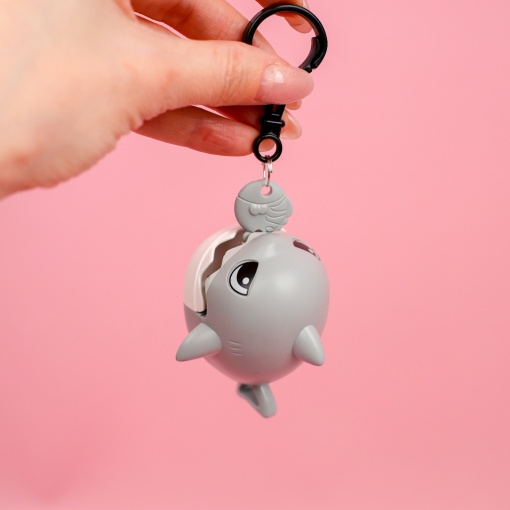 Брелок "Shark", серый