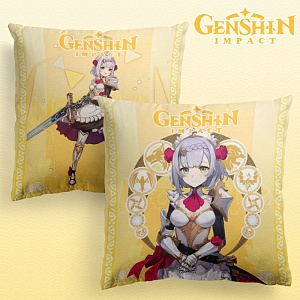 Подушка декоративная "Genshin Impact" Ноэль, 40x40см (1 серия)