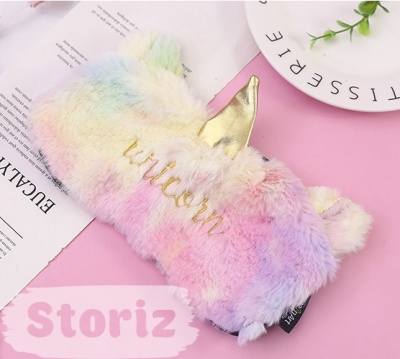 Маска для сна "Unicorn golden horn"