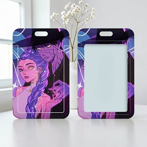 Чехол для карты K-pop "Demon hunters" Jinu, Rumi