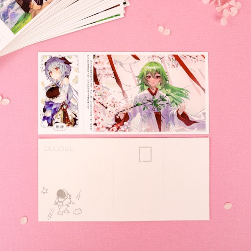 Набор почтовых открыток "Genshin Impact" №11