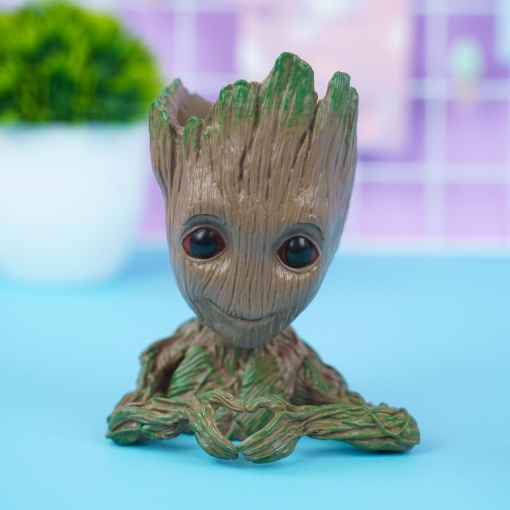 Горшочек для цветов "Грут" в коробке heart 8071 оптом