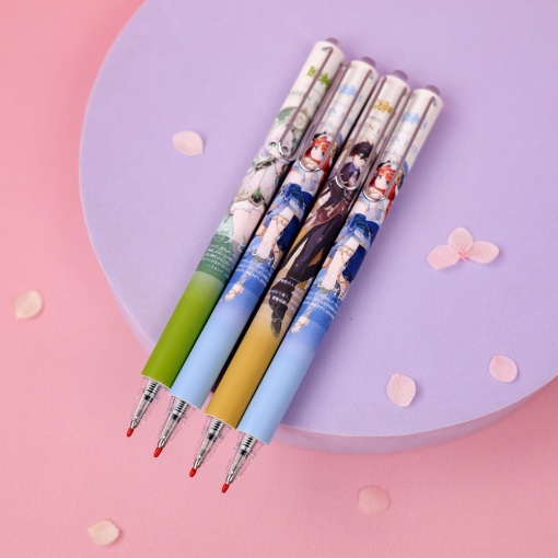 Набор ручек "Genshin Impact" 2031, в шоу-боксе, 24шт