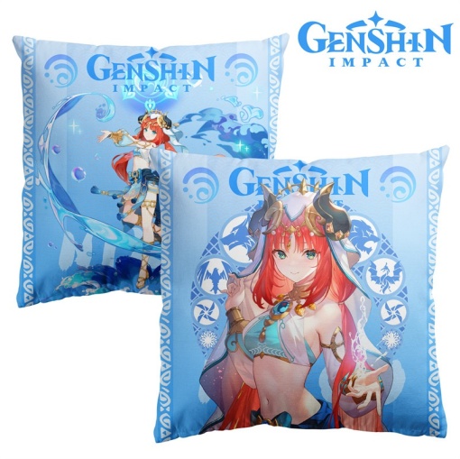 Подушка декоративная "Genshin Impact" Нилу, 40x40см (1 серия)