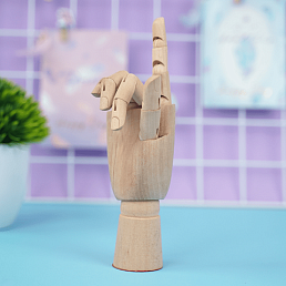 Модель деревянная "Рука" 21,5 см