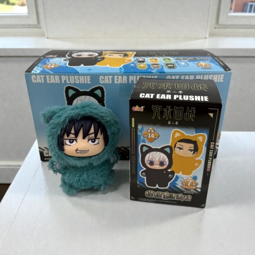 Набор мягких брелков Surprise "Магическая битва" котики, в асс-те 6шт