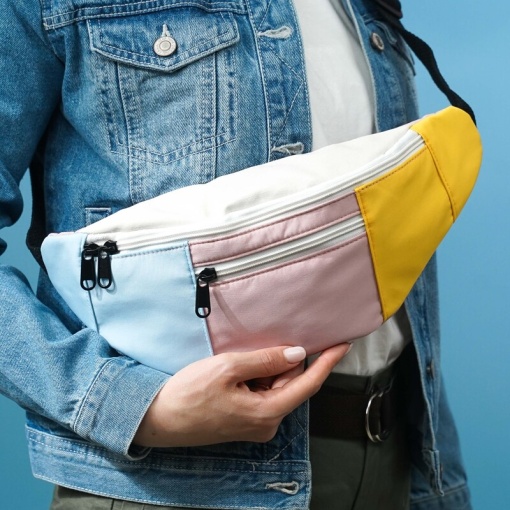 Поясная сумка "Colors" розовый