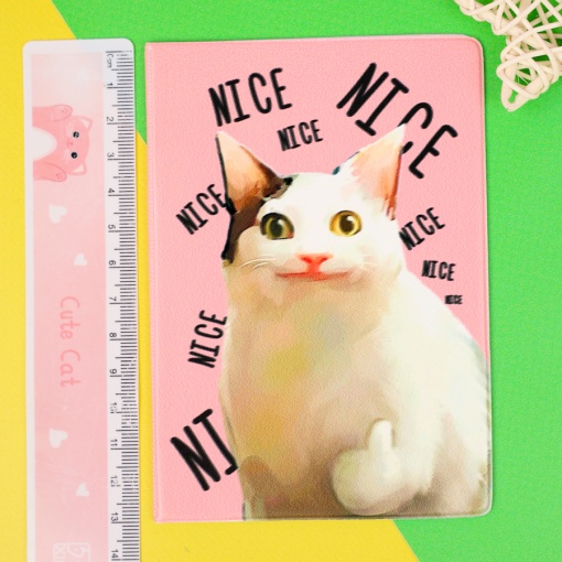 Обложка на паспорт "Nice cat" STORIZ